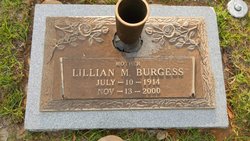 Lillian Marjorie “Lil” <I>Ritchison</I> Burgess 