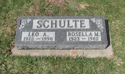Rosella M. <I>Loeffeholz</I> Schulte 