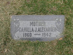 Camilla Josephine <I>Schoenfeld</I> Alexander 