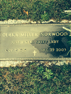 Clara Belle <I>Miller</I> Norwood 