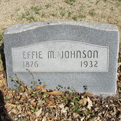 Effie M <I>Merchant</I> Johnson 