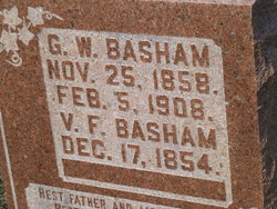 George Washington St. Clair Basham 