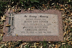 Christine <I>Conner</I> Dennis 