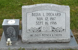 Belva L. <I>Haddox</I> Deckard 
