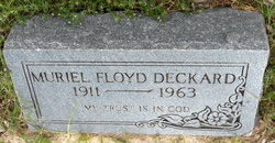 Muriel Floyd Deckard 