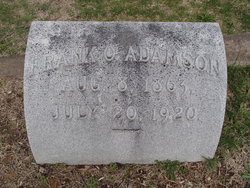 Frank O Adamson 