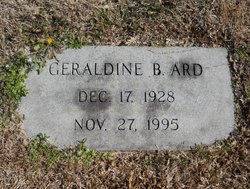 Geraldine <I>Berry</I> Ard 