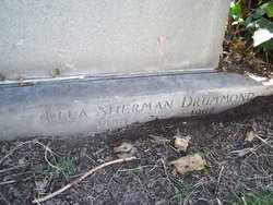 Ella <I>Sherman</I> Drummond 