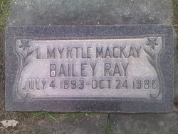 Laura Myrtle <I>Mackay</I> Bailey 