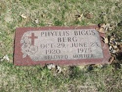 Phyllis Annette <I>Biggs</I> Berg 
