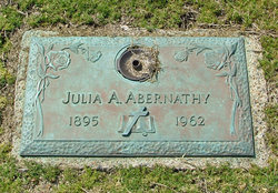 Julia A. <I>Burton</I> Abernathy 