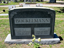 Anna Sophia <I>Klemm</I> Bockelmann 