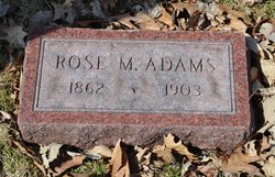 Rose May <I>Bradley</I> Adams 