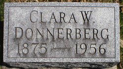Clara Wilhelmine <I>Thielker</I> Donnerberg 