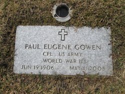 Paul Eugene Gowen 