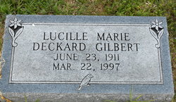 Lucille Marie <I>Deckard</I> Gilbert 