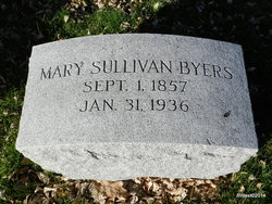 Mary W <I>Sullivan</I> Byers 