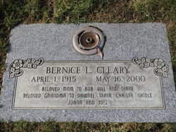 Bernice L. <I>Miller</I> Cleary 