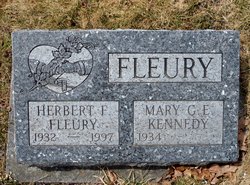 Mary GE <I>Kennedy</I> Fleury 