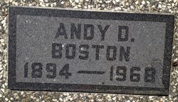Andrew Daniel “Andy” Boston 