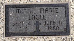 Minnie Marie <I>Rorabaugh</I> Lagle 