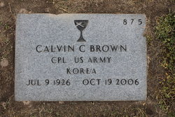 Calvin C Brown 