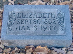 Sarah Elizabeth “Lizzie” <I>Blackford</I> Baker 