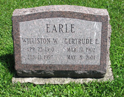Gertrude E. <I>Thompson</I> Earle 