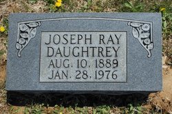 Joseph Ray Daughtrey 