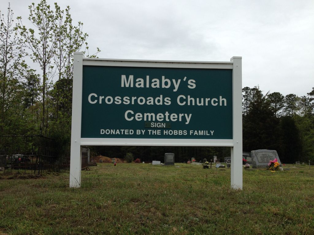 Malaby's Crossroad Baptist Church Cemetery