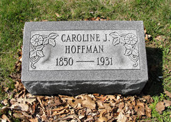 Caroline Josephine <I>Kuhn</I> Hoffman 