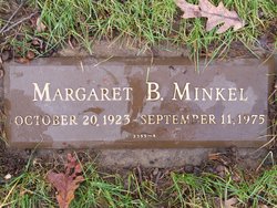 Margaret Betty <I>Barry Borchers</I> Minkel 