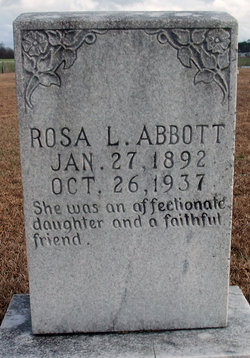 Rosa Lee <I>Turnage</I> Abbott 