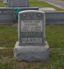 Docie Ann <I>Watkins</I> Harris 