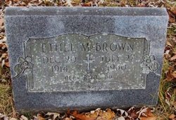 Ethel M <I>Mason</I> Brown 