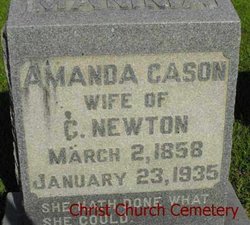 Amanda <I>Cason</I> Newton 