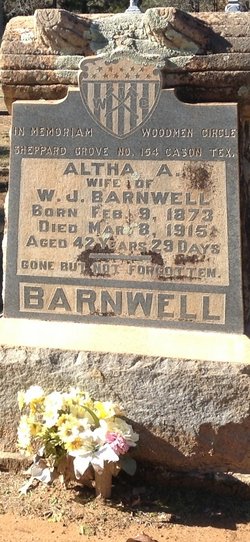Altha A. Barnwell 