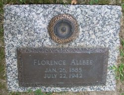 Florence A. <I>Young</I> Allbee 