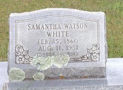 Samantha P <I>Watson</I> White 