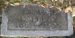 Emma Jeanette <I>Garnsey</I> Calhoun 