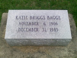 Katie <I>Briggs</I> Bagge 