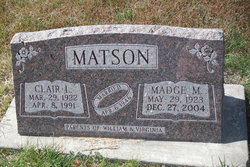 Madge M. <I>Still</I> Matson 