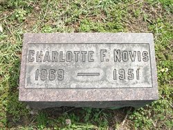 Charlotte F. “Lottie” <I>Ort</I> Novis 