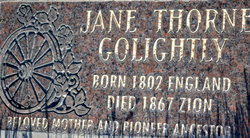 Jane <I>Thorne</I> Golightly 