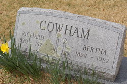 Bertha A Cowham 