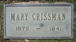 Mary P. <I>Williams</I> Crissman 