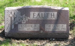 Esther H <I>Hasenheyer</I> Fauth 