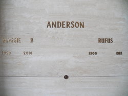 Maggie Bell <I>Taylor</I> Anderson 