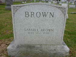 Sarah L <I>Murphy</I> Brown 