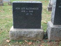 Ada Lee Alexander 